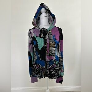 Carrie Me Couture Montréal, Hoody Zippered Jacket -. Size L